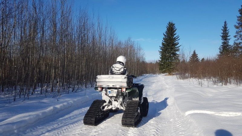 atv talvisel metsateel