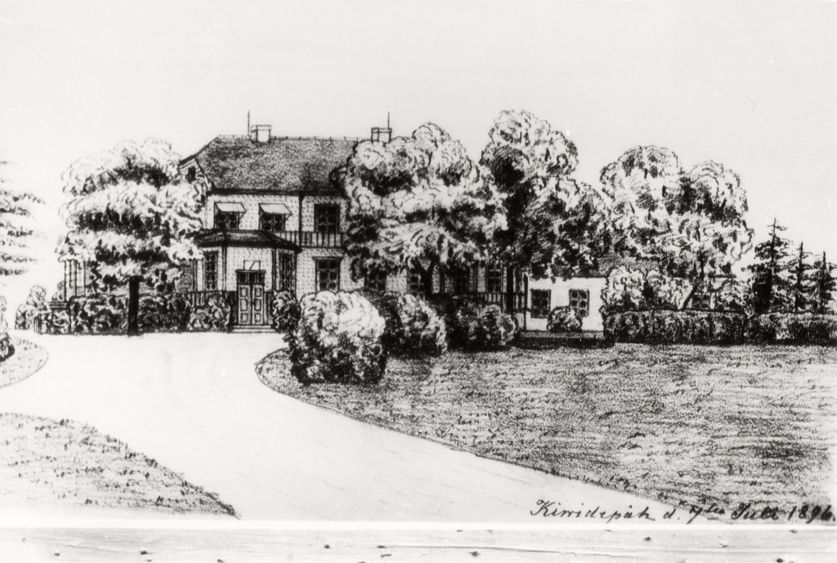 Kiideva mõisa peahoone 1896