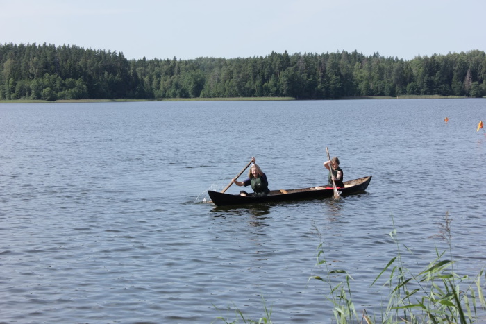 Soovijad said proovida sõitu haabjaga, foto Helen Kivisild