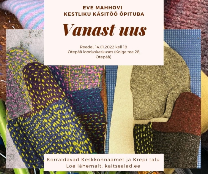 plakat pealkirjaga "Vanast uus"