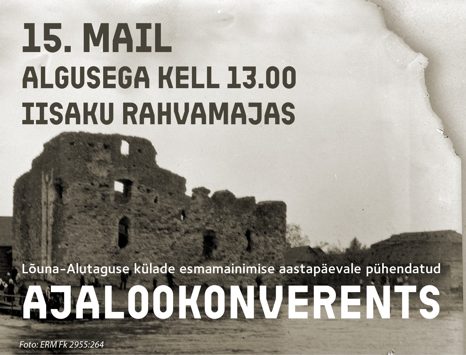 Varemed kirjaga ajalookonverents